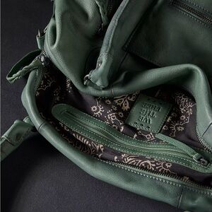 We the Free Emerson tote bag from Free people, color is secret sage